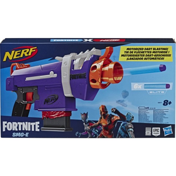 

Бластер Hasbro Nerf SMG-E Фортнайт E8977