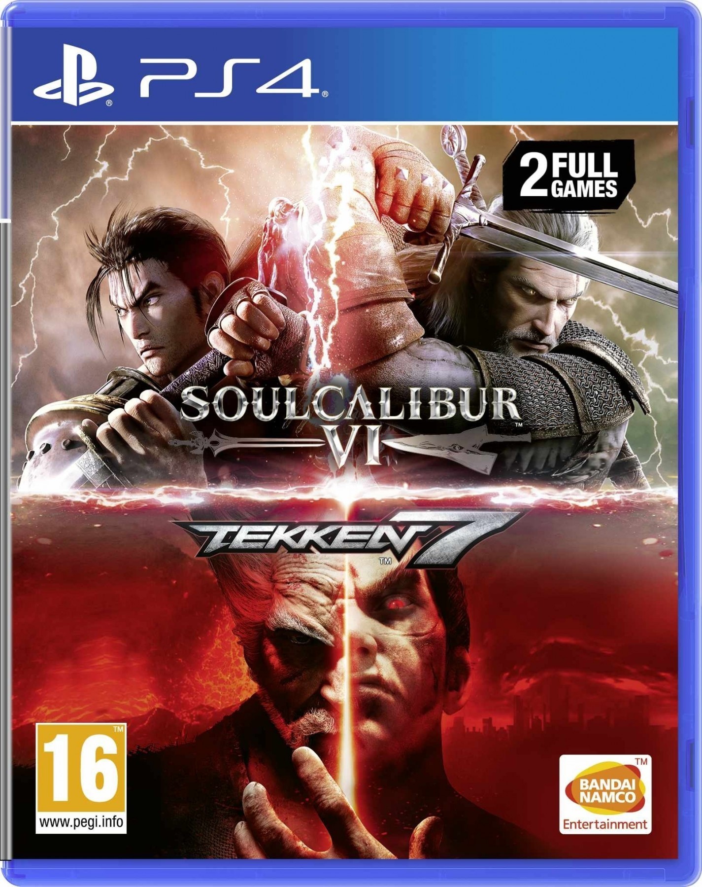 

SOUL CALIBUR Ⅵ + TEKKEN7 PS4 (русские субтитры)