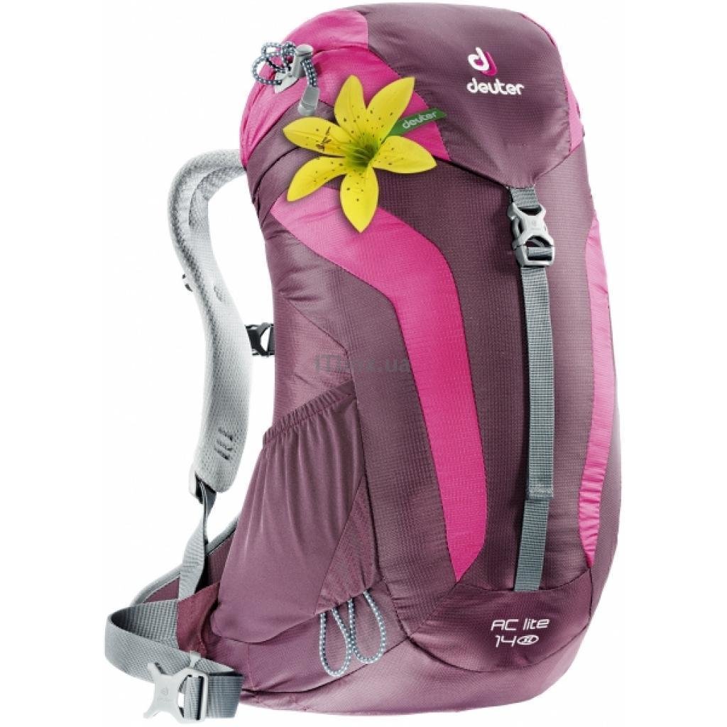 

Рюкзак Deuter AC Lite 14 SL aubergine-magenta (5509) / Размер 14 (3420016 5509)