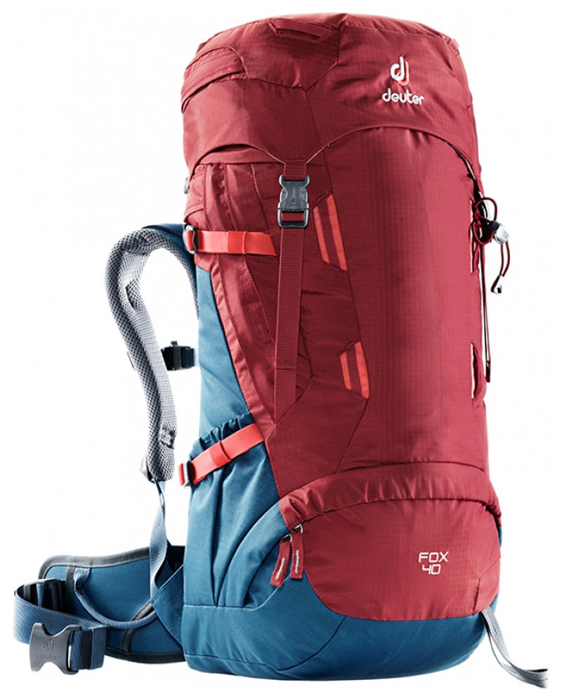 

Рюкзак Deuter Fox 40 cranberry-steel (5316) / Размер 40+4 (3613118 5316)