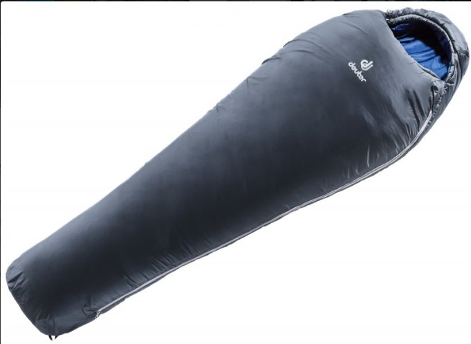 

Спальник Deuter Orbit +5° L левая молния цвет 4330 granite-steel 3701118 4330 1 / Размер XL, 215см (3701118 4330 1)
