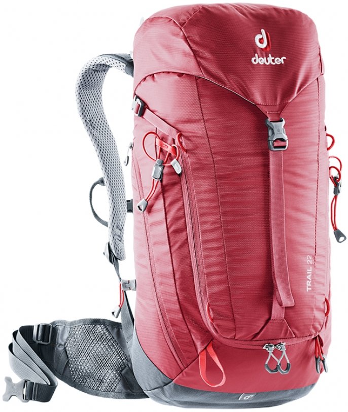 

Рюкзак Deuter Trail 22 цвет 5425 cranberry-graphite / Размер 22 л (3440119 5425)