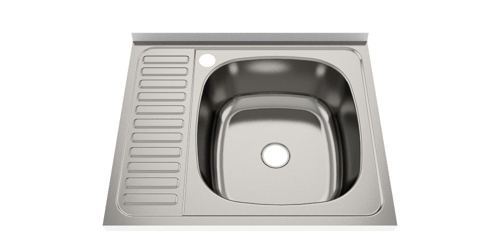 

Кухонная мойка накладная UKINOX STL 600 500 GT 6C R декор