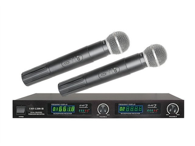 

Радиосистема UKC UHF LX 88 III 2 беспроводных микрофона
