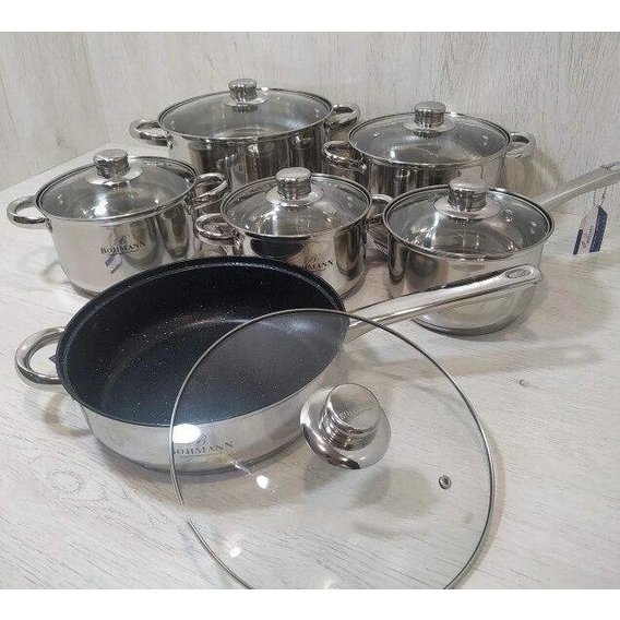

Комплект посуду (BH-70613-12) Bohmann 12 пр.