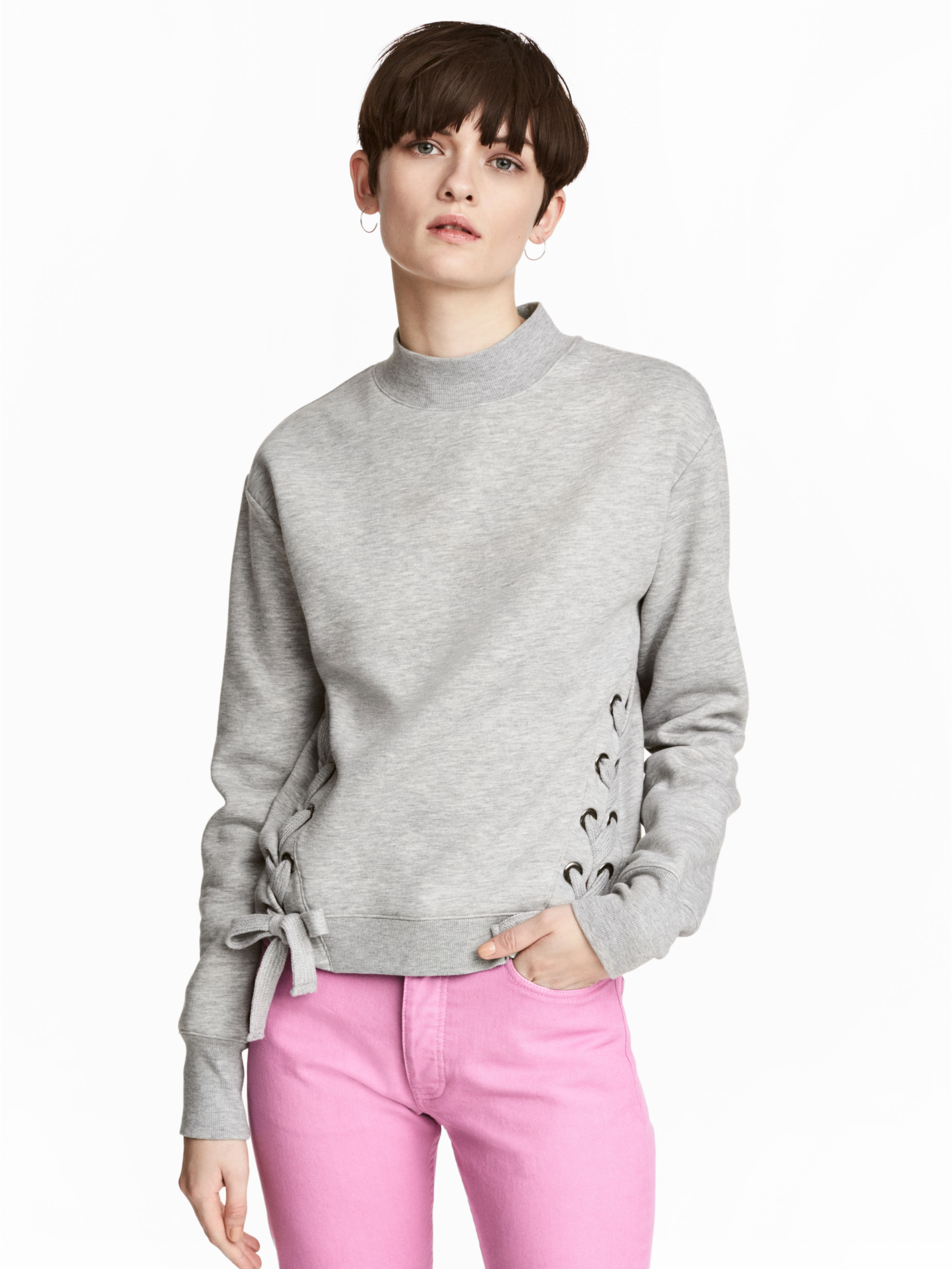 

Свитшот H&M XAZ062459HQOZ 32 Серый