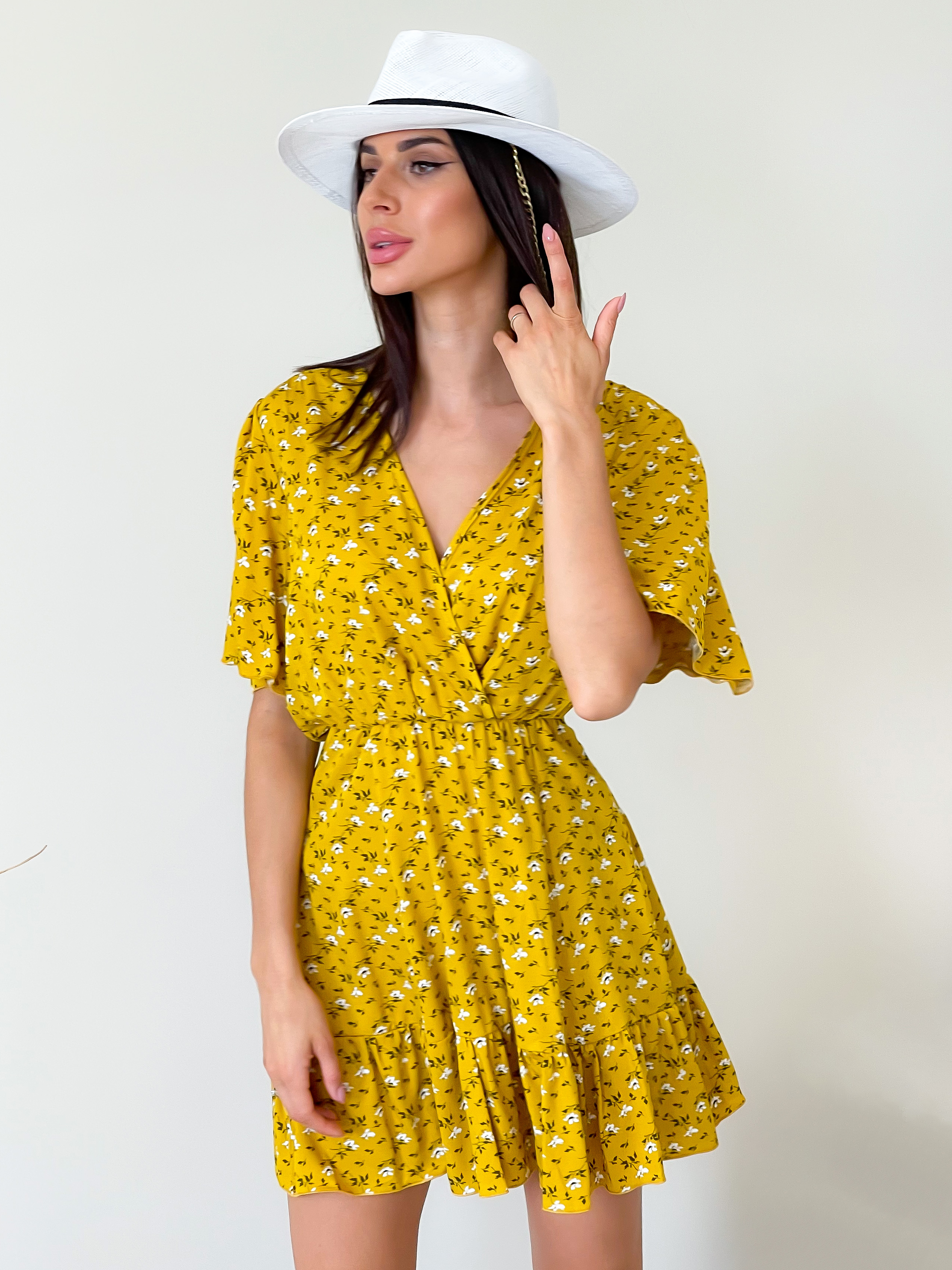

Платье LiLove 099-2 - (S-M) Желтое, Платье LiLove 099-2 42-44 (S-M) Желтое