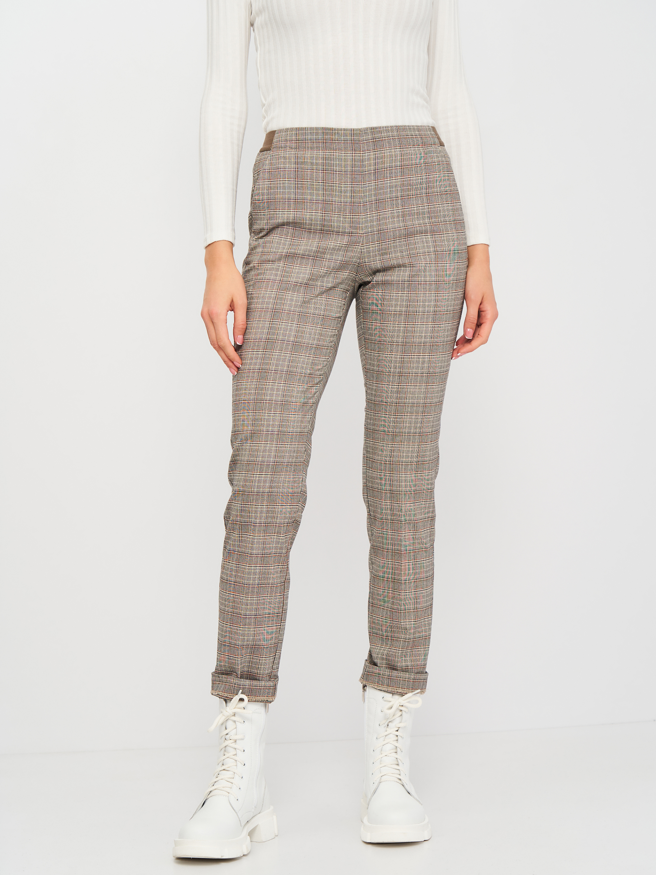 

Брюки O'STIN Casual T15W7QY1AG S Красно-коричневые