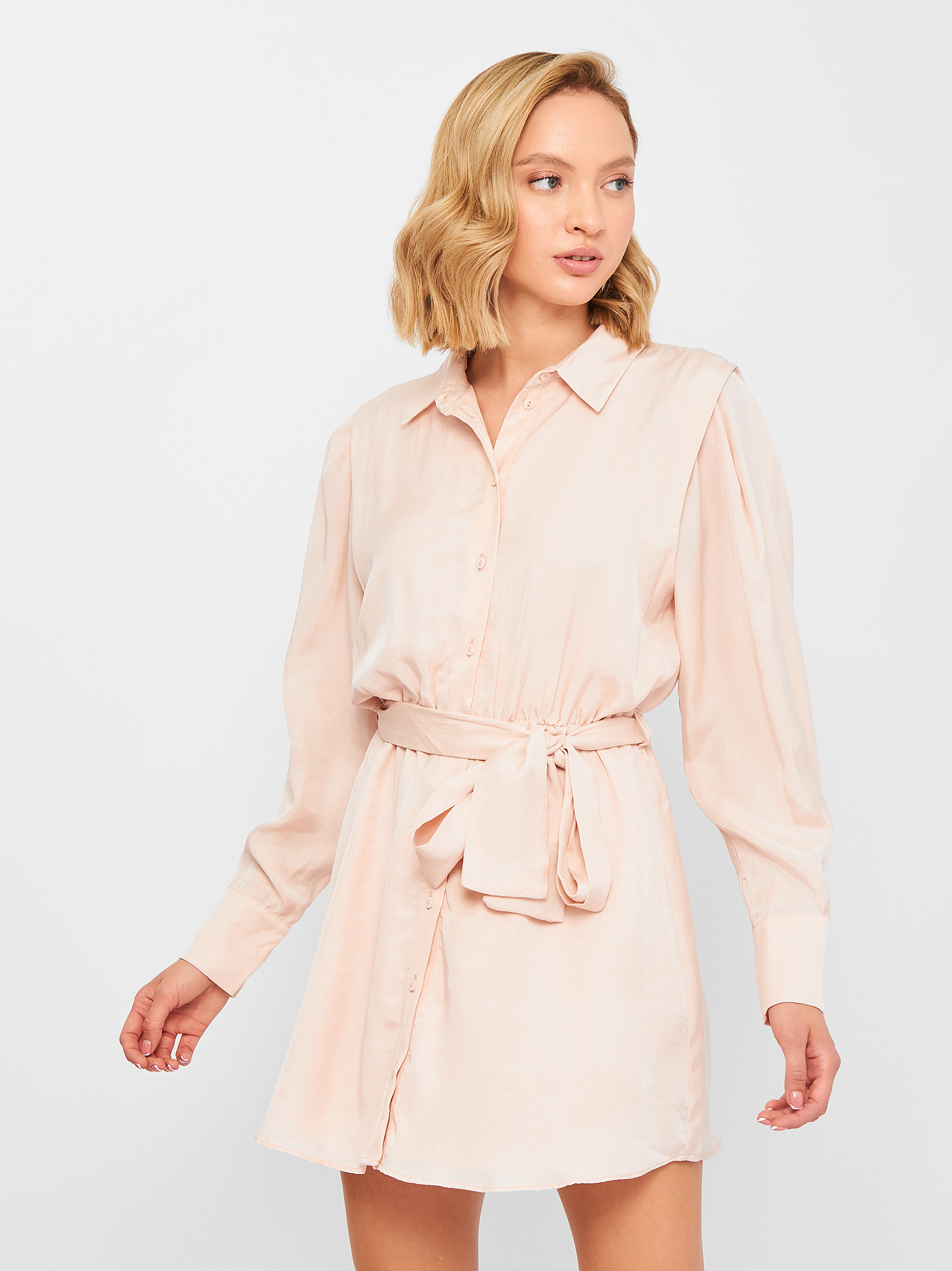

Платье Zara 8342/309/620  Пудра, Платье Zara 8342/309/620 S Пудра