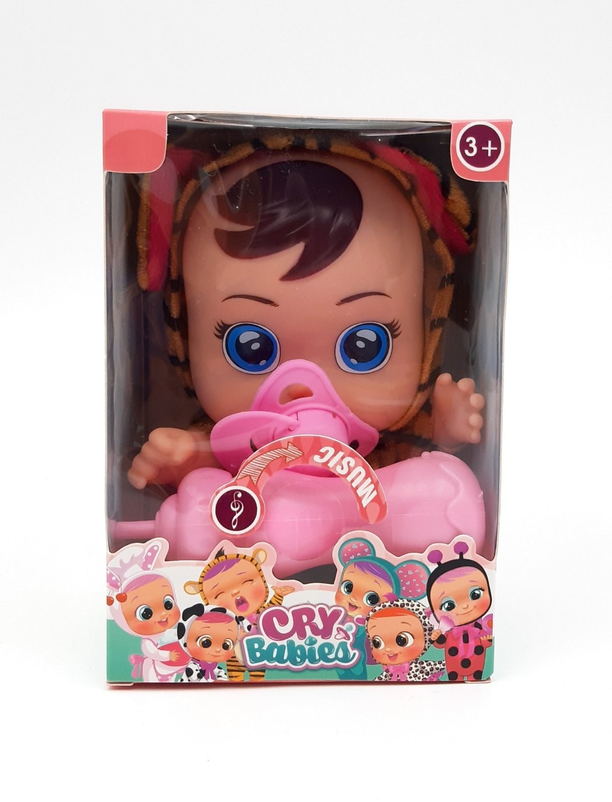 

Интерактивная кукла Cry Babies с аксессуарами 20 см