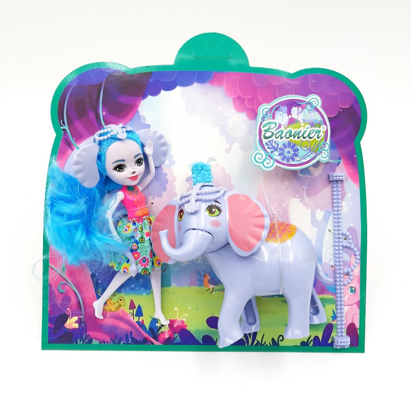 

Игровой набор Enchantimals, кукла и слон