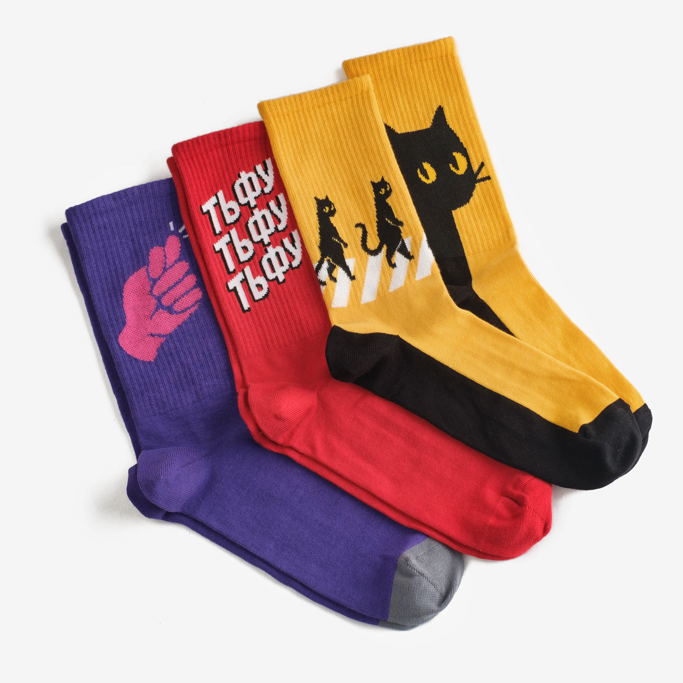 

Набір шкарпеток Dodo Socks Zabobon 39-41