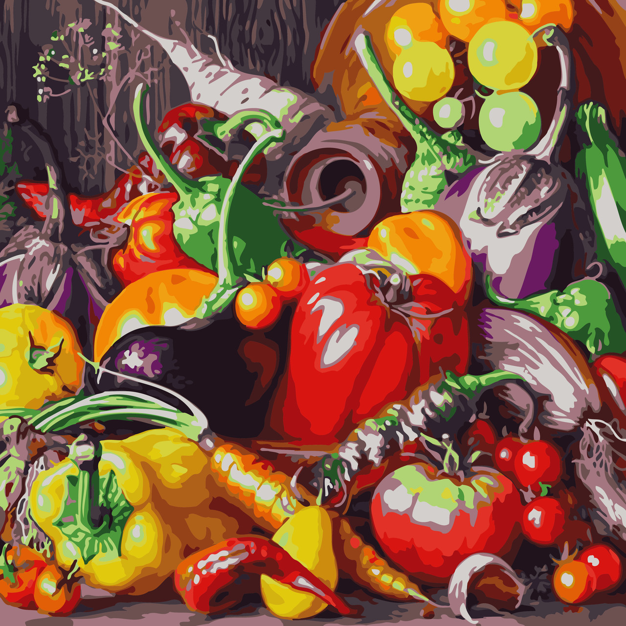 Фрукты и овощи в живописи