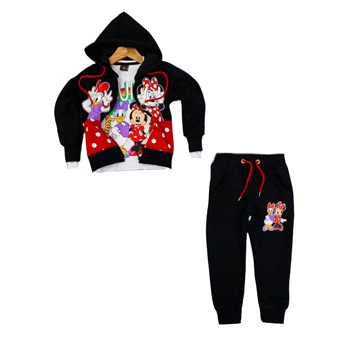 

Костюм (кофта, штаны, реглан) Minnie Mouse (Минни Маус) 110/116 см Разноцвет TRW21220663