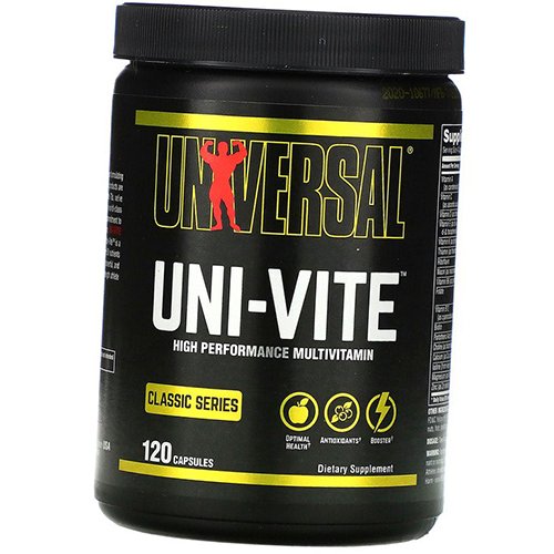 

Комплекс витаминов для мужчин, Uni-Vite, Universal Nutrition 120капс (36086017)