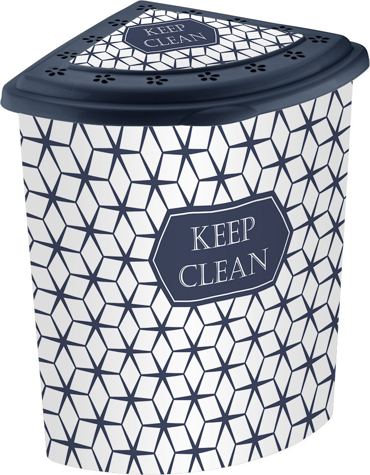 

Угловая корзина для белья Elif Keep 338-19 #O/Z