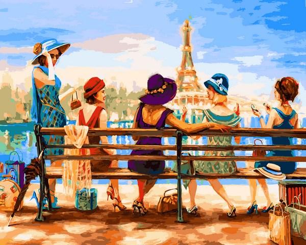 

Картина по номерам Q2223 Девичник, 40x50 см., Mariposa