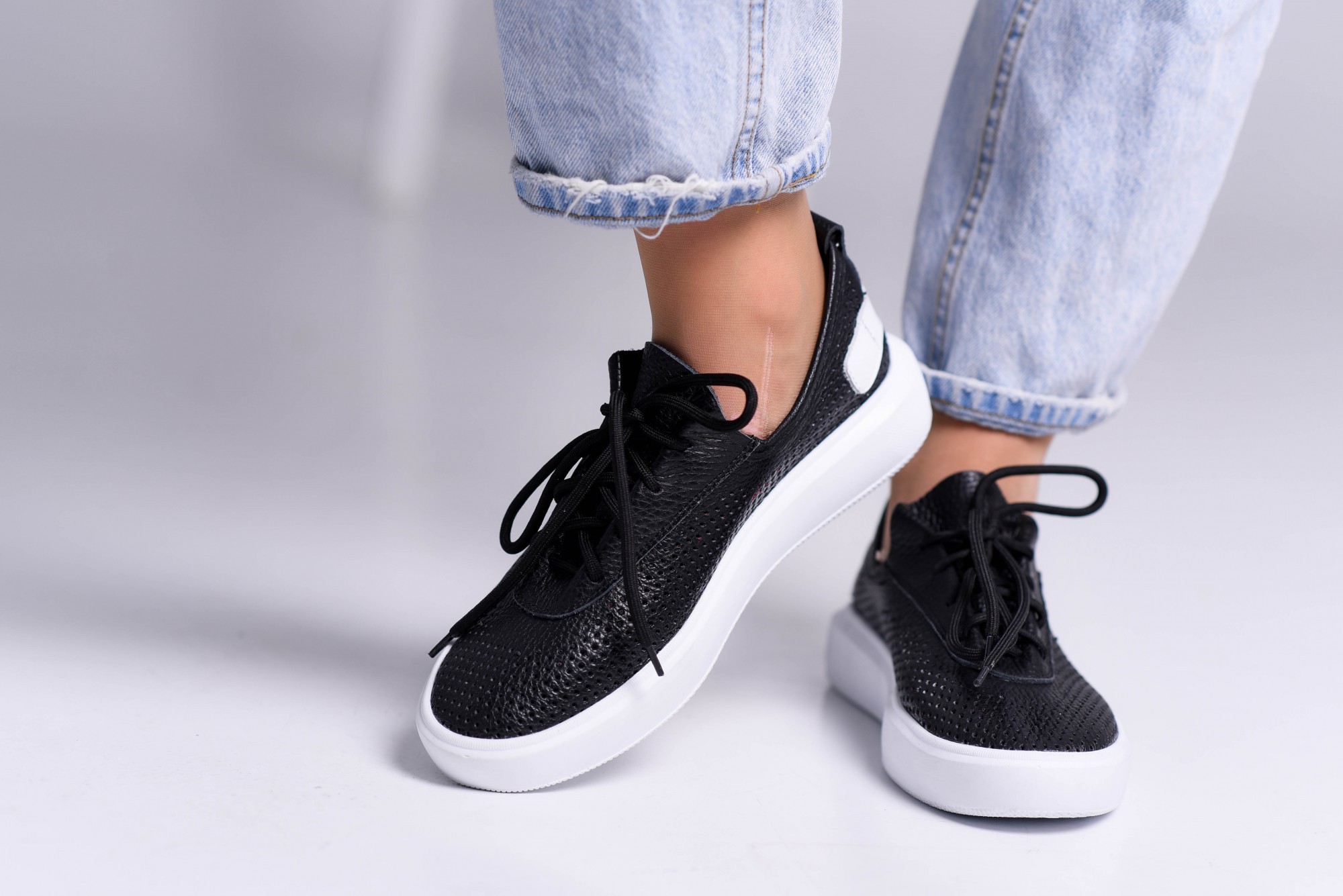 

Кеды Maya Shoes 2484 Черные 39р