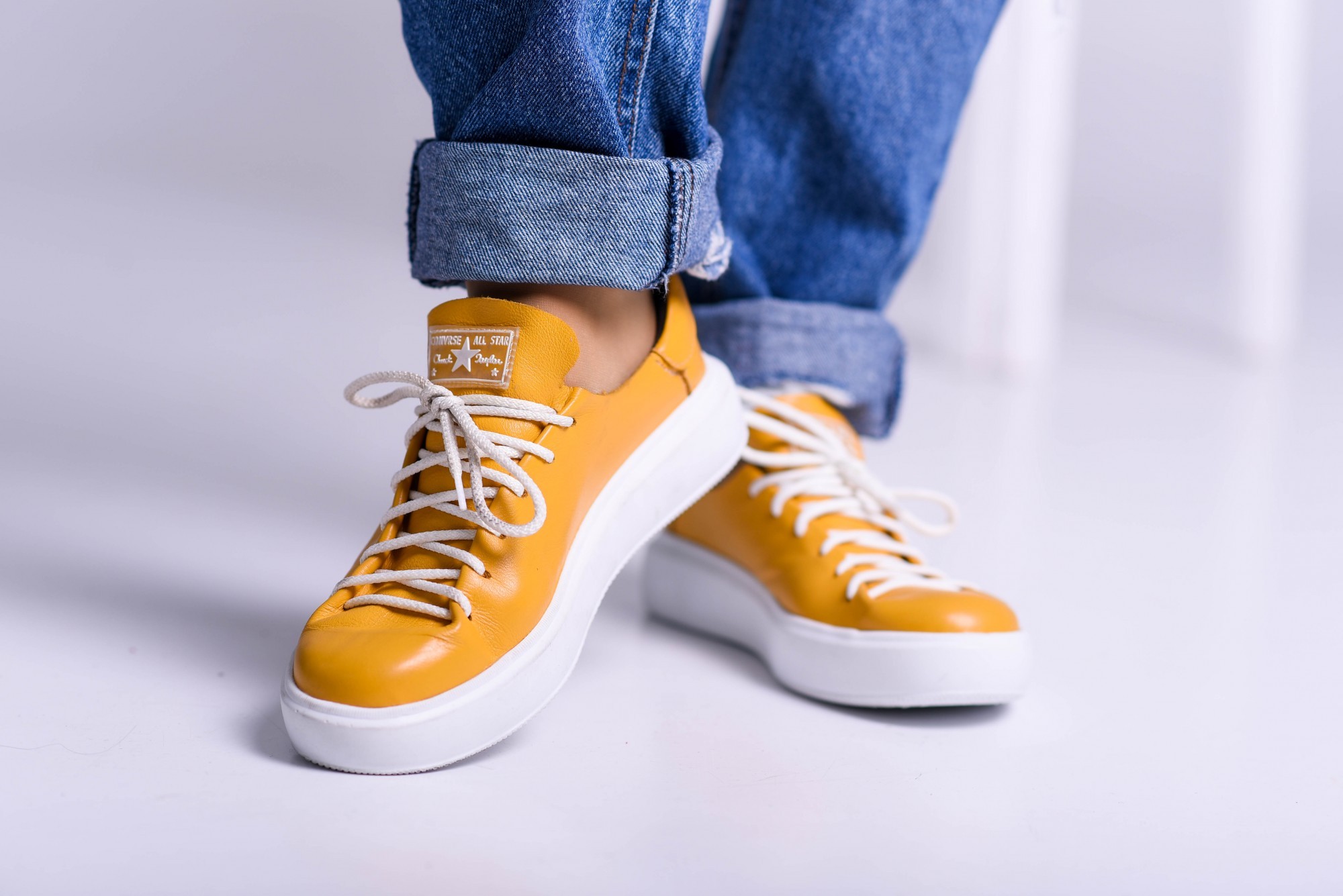 

Кеды Maya Shoes 2462 Желтые 36р