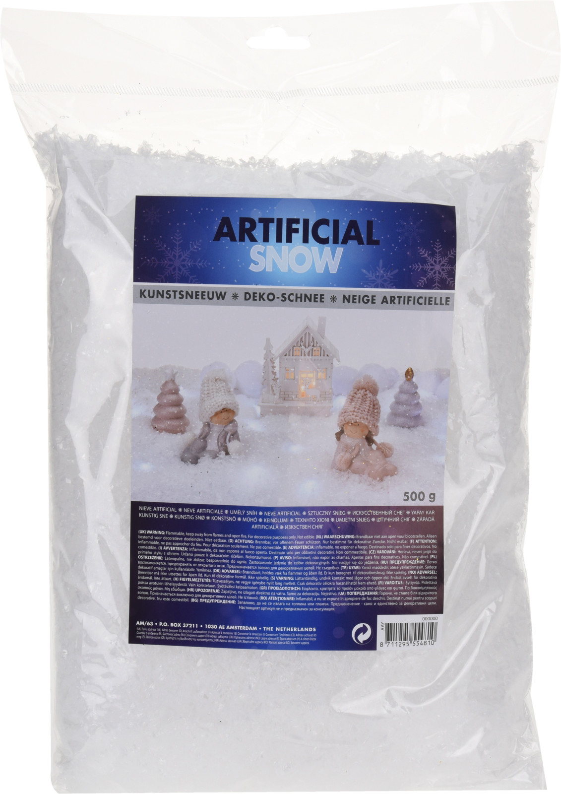 

Искусственный снег Christmas Decoration 500 грамм (AAZ400020)