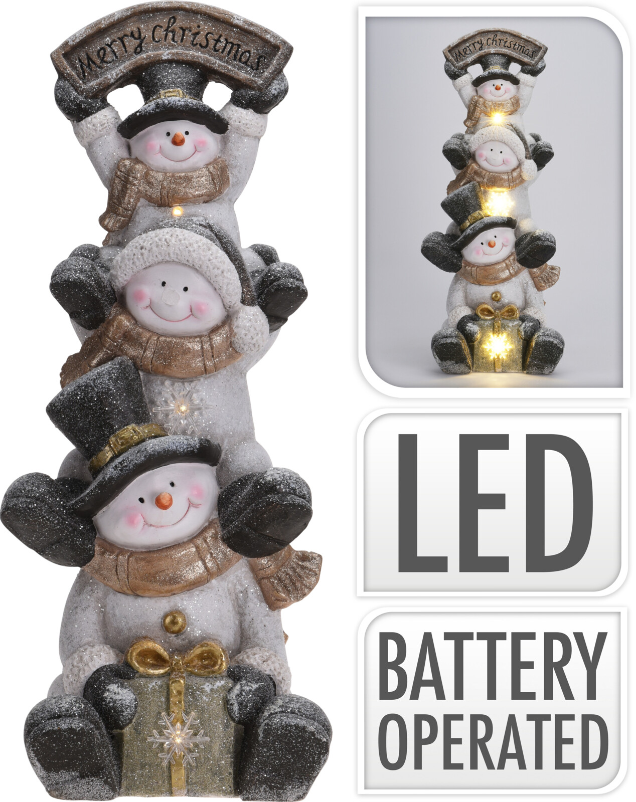 

Фигура с подсветкой новогодняя Christmas Decoration 260x260x685 мм (APF471010)