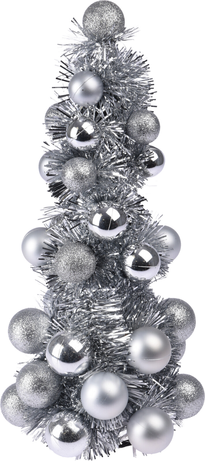 

Искусственная елка Christmas Decoration 15x15x33 см Серебряная (ACS200510)