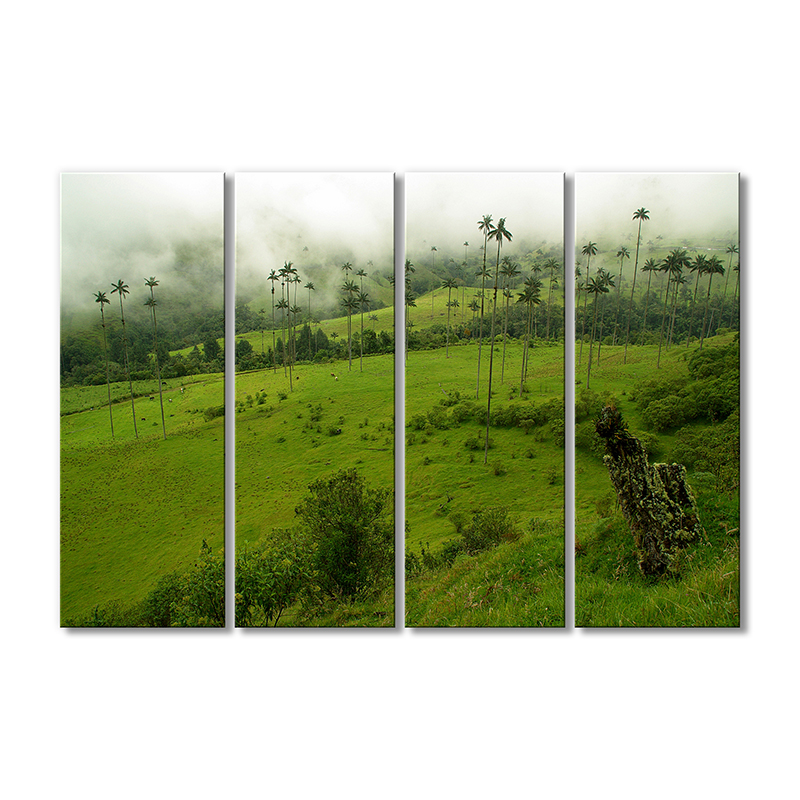 

Модульная картина Artel «Колумбийские луга в тумане» 4 модуля 90x135 см