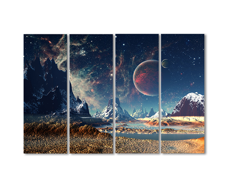 

Модульная картина Artel «Космос» 4 модуля 70x105 см