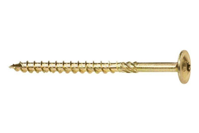 

Шуруп по дереву 8х240 с прессшайбой TORX 40 конструкционный ( упк 50 шт )