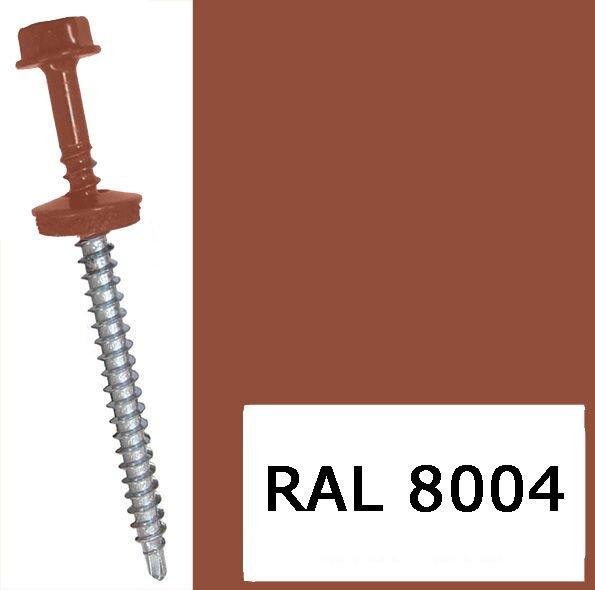 

Саморезы кровельные по металлу ETANCO (GUNNEBO) 4.8х19 RAL 8004 упк 250 шт
