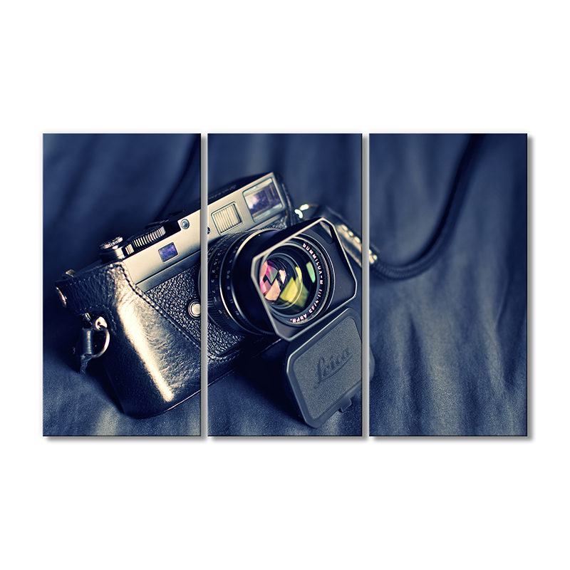 

Модульная картина Artel «Камера Leica» 3 модуля 80x120 см