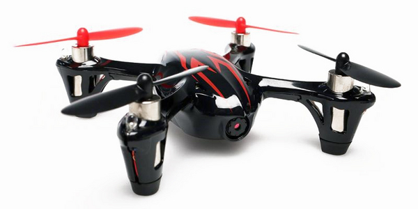 

Квадрокоптер Hubsan X4 H107C с HD камерой RTF красный с черным