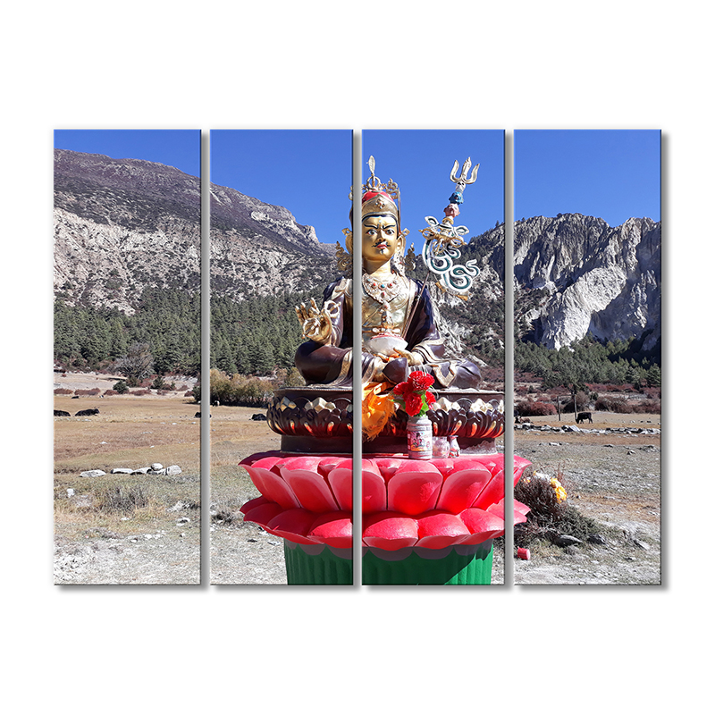 

Модульная картина Artel «Индийская статуя» 4 модуля 120x180 см