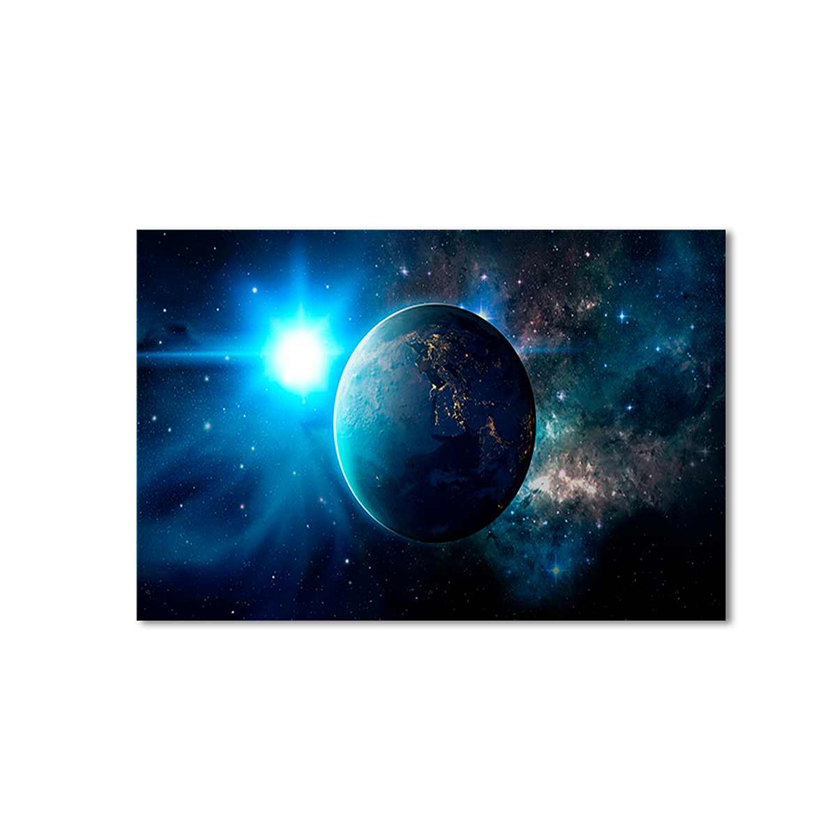 

Модульная картина Artel «Земля и звезды» 1 модуль 60x90 см