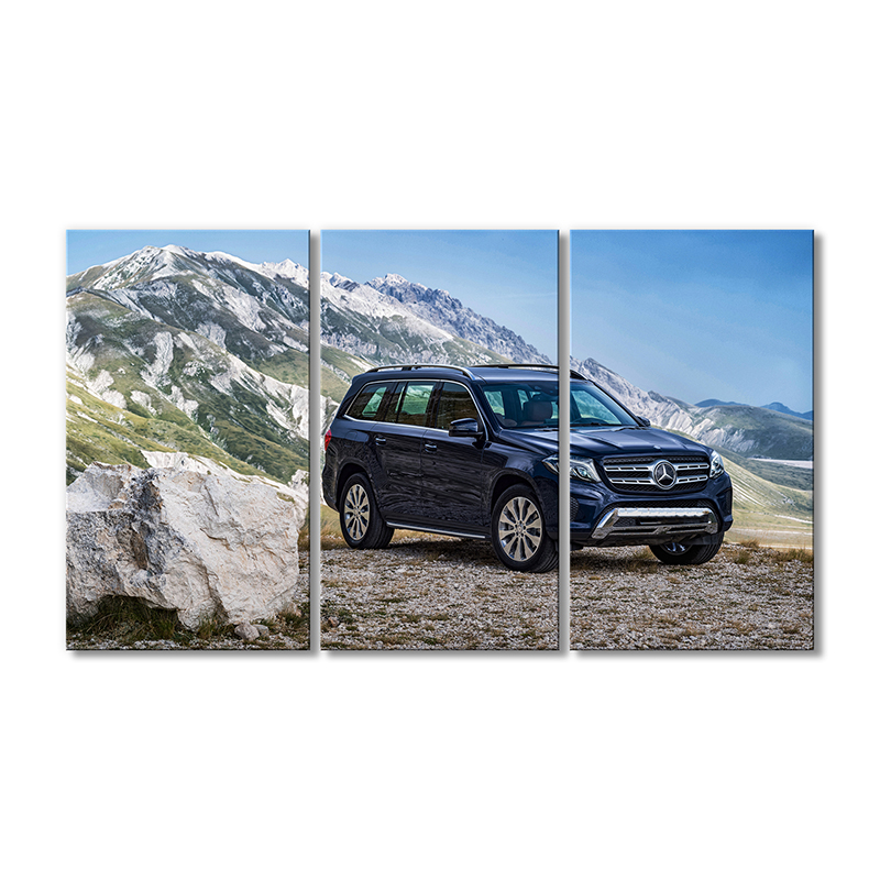 

Модульная картина Artel «Мерседес Бенц GLS X166 авто» 3 модуля 60x90 см