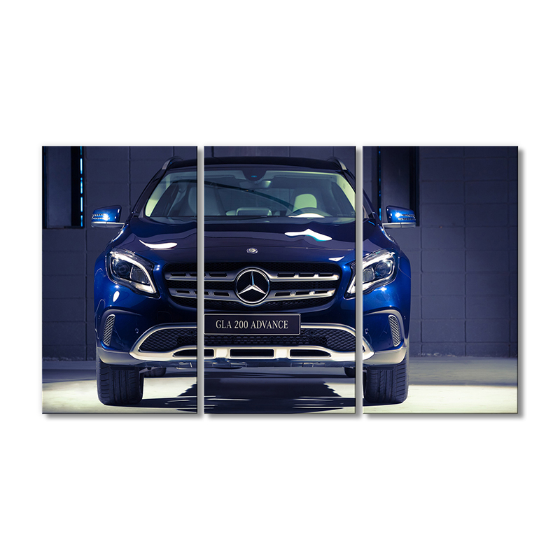 

Модульная картина Artel «Мерседес Бенц CLA-Класс авто» 3 модуля 60x90 см