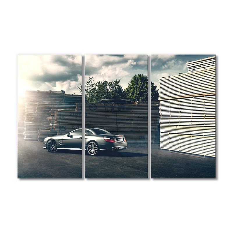 

Модульная картина Artel «Мерседес SL G3» 3 модуля 120x180 см