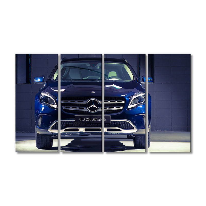 

Модульная картина Artel «Мерседес Бенц CLA-Класс авто» 4 модуля 60x90 см