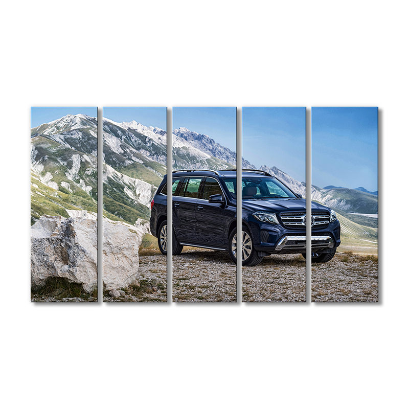 

Модульная картина Artel «Мерседес Бенц GLS X166 авто» 5 модулей 70x105 см