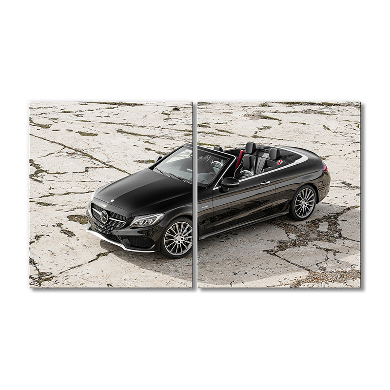 

Модульная картина Artel «Мерседес AMG C43 4MATIC кабриолет 2017 года» 2 модуля 80x120 см