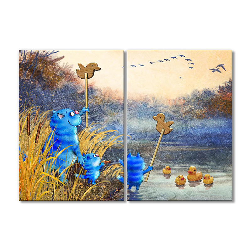 

Модульная картина Artel «Манок уток» 2 модуля 80x120 см