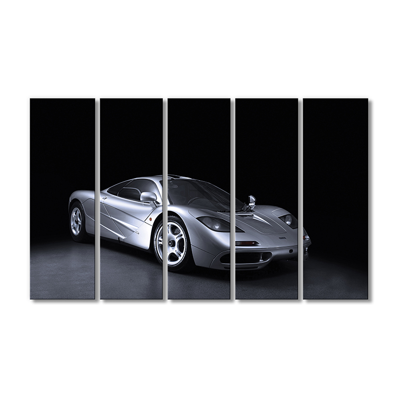 

Модульная картина Artel «МакЛарен F1 серебристый 1997 года» 5 модулей 120x180 см