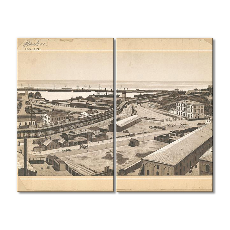 

Модульная картина Artel «Одесса. Черное море» 2 модуля 120x180 см