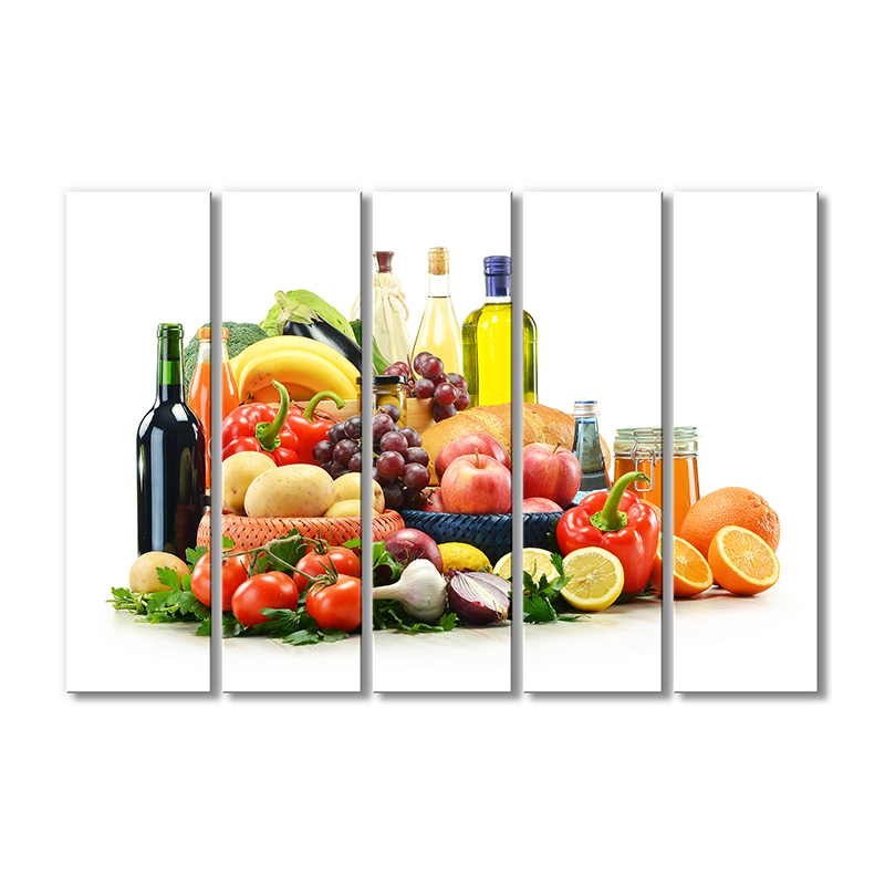 

Модульная картина Artel «Органические продукты питания» 5 модулей 120x180 см