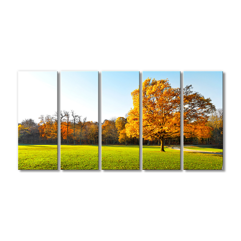 

Модульная картина Artel «Осенние желтое дерево» 5 модулей 70x105 см