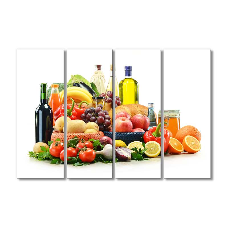 

Модульная картина Artel «Органические продукты питания» 4 модуля 120x180 см