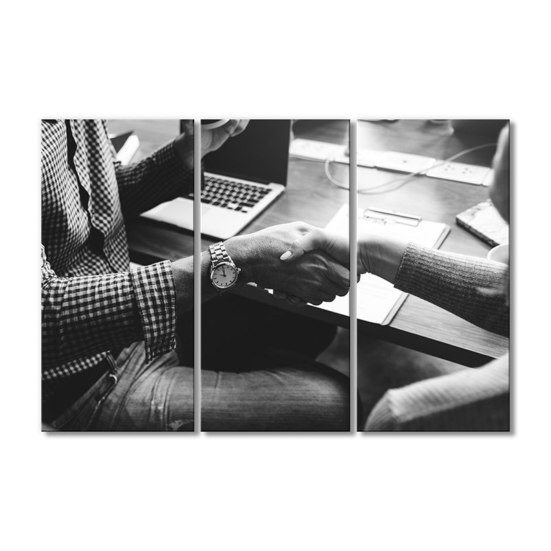 

Модульная картина Artel «Отличная сделка» 3 модуля 80x120 см