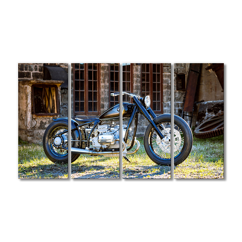 

Модульная картина Artel «Классический мотоцикл BMW r90s» 4 модуля 80x120 см