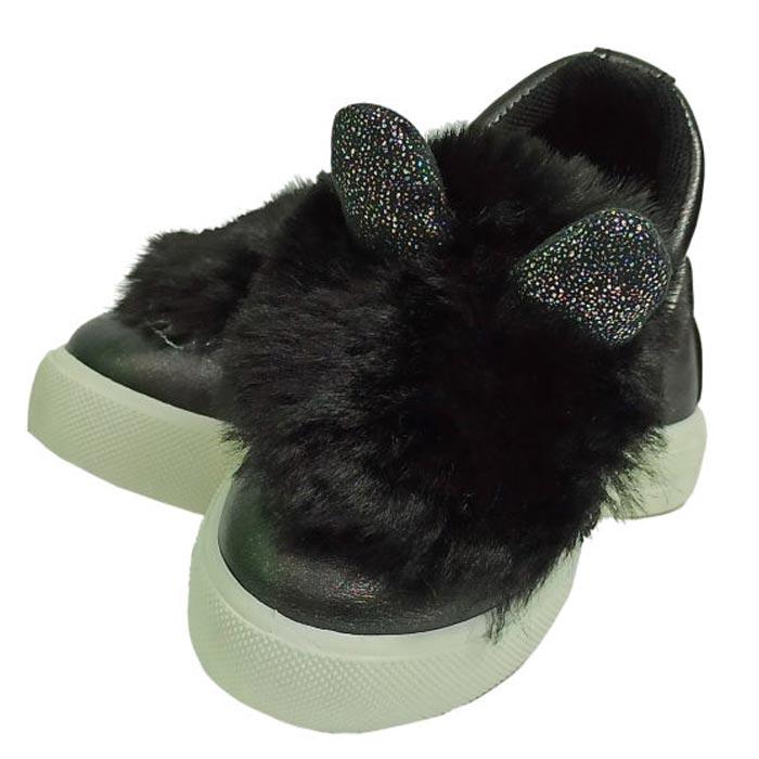 

Туфли мокасины для девочки демисезонные CSCK.S 7067 черные 24