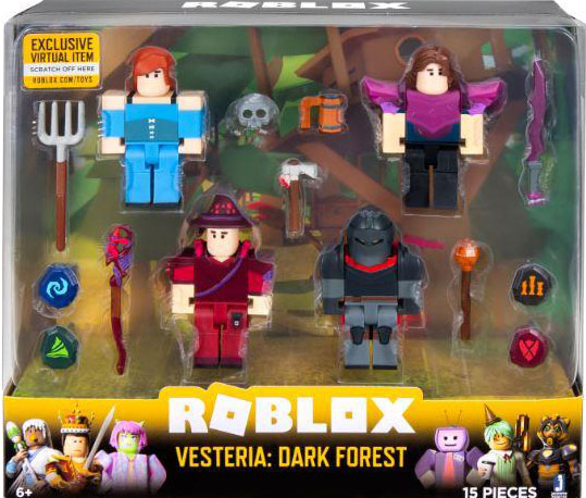 

Игровая коллекционная фигурка Jazwares Roblox Four Figure Pack Vesteria: Dark Forest W5 (ROG0165)